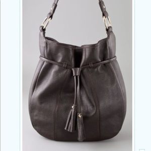 Cute State & Lake Leather Tassel Shoulder Bag!